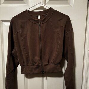 Lululemon womens zip up cinched waist